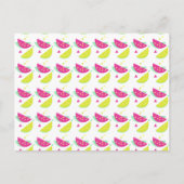 Carte Postale Joyeux Anniversaire Pastèque Limonade (Devant)