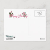 Carte Postale Joyeux anniversaire - Pitbull - Jersey Girl (Dos)