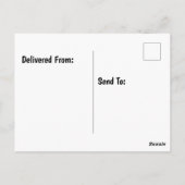 Carte Postale Joyeux anniversaire Polar Bear Balloons Party Art (Dos)