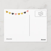 Carte Postale Joyeux anniversaire pour elle (Dos)