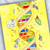 Carte postale Joyeux anniversaire pour les nerds s