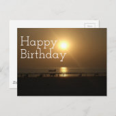 Carte Postale Joyeux anniversaire pour vous (Devant / Derrière)