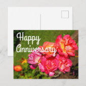 Carte postale Joyeux Anniversaire Rose de Joseph # (Devant / Derrière)