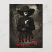 Carte Postale Joyeux Anniversaire Sarcastique (Devant)