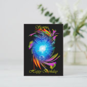 Carte Postale Joyeux Anniversaire Scorpion (Debout devant)