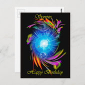 Carte Postale Joyeux Anniversaire Scorpion (Devant / Derrière)