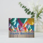 Carte postale Joyeux anniversaire spécial (Debout devant)