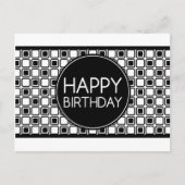 Carte Postale joyeux anniversaire (studioSquares) (Devant)