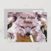 Carte Postale Joyeux anniversaire tardif_ (Devant / Derrière)