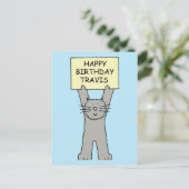 Carte Postale Joyeux Anniversaire Travis (Debout devant)