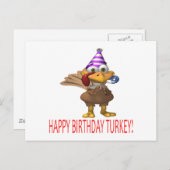 Carte Postale Joyeux anniversaire Turquie (Devant / Derrière)