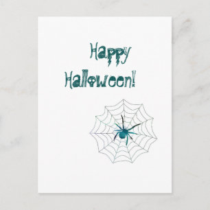 Carte Postale Joyeux Araignée d'Halloween !