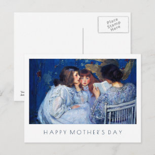 Carte Postale Joyeux Art de la fête des mères