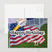 Carte Postale Joyeux baby-foot (Devant / Derrière)