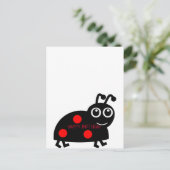 Carte Postale Joyeux Beetle d'anniversaire (Debout devant)