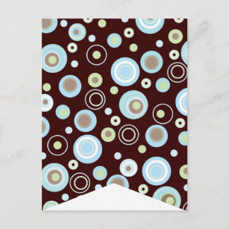 Carte postale Joyeux Blue Dot Party Drapeau