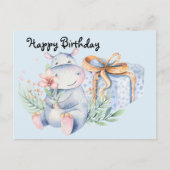 Carte Postale Joyeux Cadeau D'Anniversaire De Voeux (Devant)