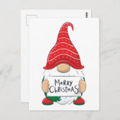 Carte postale - Joyeux cadeau de Noël (Devant / Derrière)