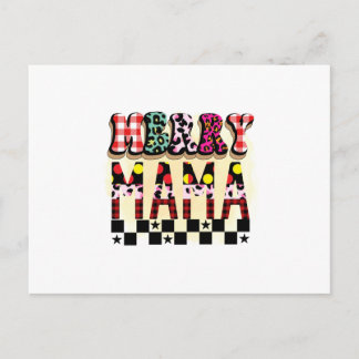 Carte Postale Joyeux cadeau de Noël Mama