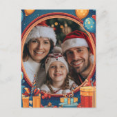 Carte Postale Joyeux cadre d'anniversaire (Devant)