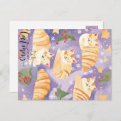 Carte Postale Joyeux Catsmas (Devant / Derrière)