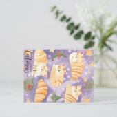 Carte Postale Joyeux Catsmas (Debout devant)