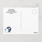 Carte Postale Joyeux Cercle de Noël (Dos)