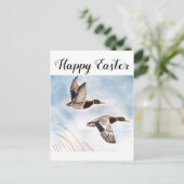 Carte Postale Joyeux chasseurs de canards de Pâques (Debout devant)