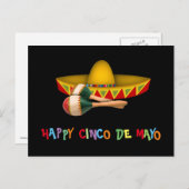 Carte Postale Joyeux Cinco de Mayo (Devant / Derrière)