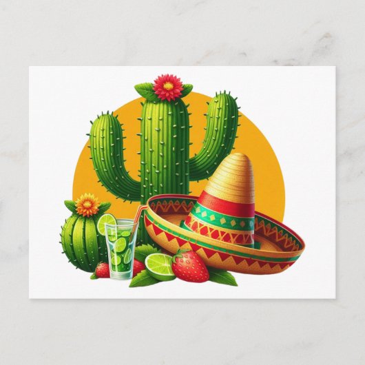 Carte Postale Joyeux Cinco De Mayo (Devant)