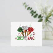 Carte Postale Joyeux Cinco de Mayo (Debout devant)