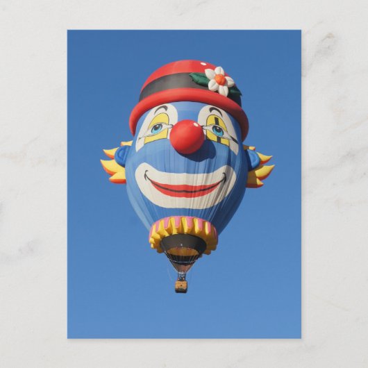 Carte Postale Joyeux Clown (Devant)