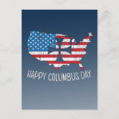 Carte postale Joyeux Columbus Day (Devant)