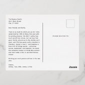 Carte postale Joyeux Confetti Festif (Verso)