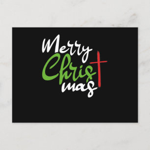 Carte Postale Joyeux croix de Noël