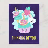 Joyeux Cupcake et crème glacée Pensez à vous