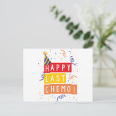 Carte Postale Joyeux dernier Chemo ! (Debout devant)