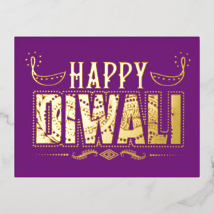 Carte postale Joyeux Diwali