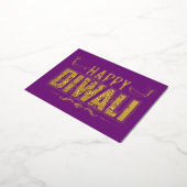 Carte postale Joyeux Diwali (Rotation)