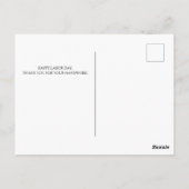 Carte Postale Joyeux drapeau patriotique de la fête du travail a (Dos)