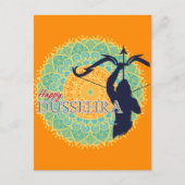 Carte Postale Joyeux Dussehra Lord Ram avec Bow & Arrow Chakra B (Devant)