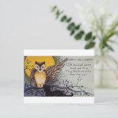 Carte Postale Joyeux esprit d'Halloween (Debout devant)