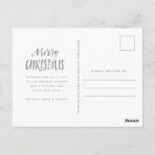 Carte Postale Joyeux et Bleu Bleu Vacances photo (Dos)