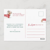 Carte Postale Joyeux et lumineux | Dachshund Photo du pull de No (Dos)