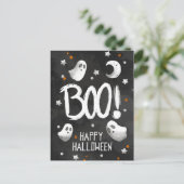 Carte Postale Joyeux fantôme d'Halloween (Debout devant)