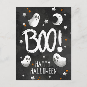 Carte Postale Joyeux fantôme d'Halloween
