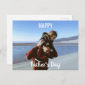 Carte postale Joyeux fête des pères (Devant / Derrière)