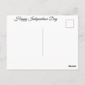 Carte Postale Joyeux feu d'artifice de l'Indépendance Affichage  (Dos)