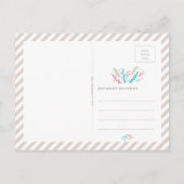 Carte postale Joyeux Foliage Noël (Dos)