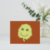 Carte Postale Joyeux fruit durian (Debout devant)